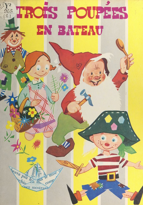 Couverture ebook de Trois poupées en bateau, de E. Misan