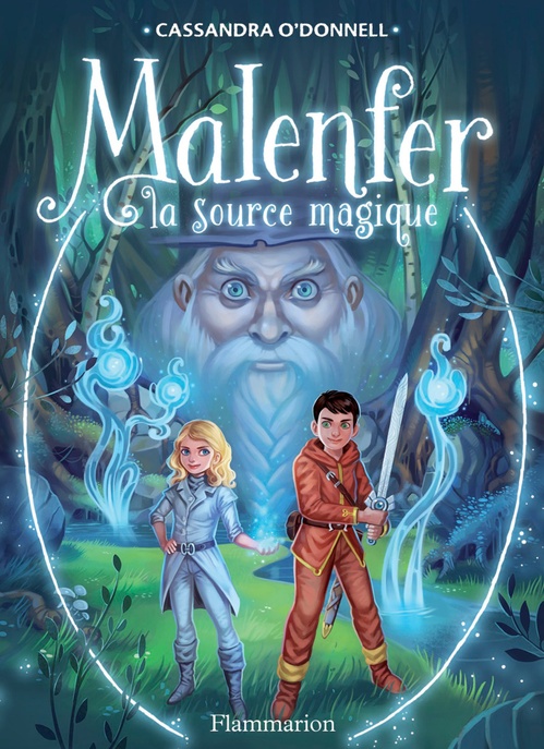 ebook cover of Malenfer - Terres de magie (Tome 2) - La source magique, by Cassandra O'Donnell