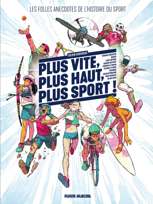 Couverture ebook de Plus vite, plus haut, plus sport, de Julien Hervieux