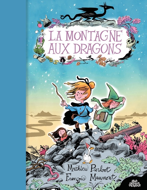 ebook cover of La Montagne aux dragons, by Mathieu Pierloot