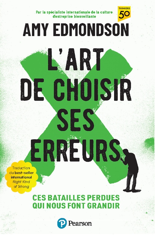 Couverture ebook de L'art de choisir ses erreurs, de Amy C. Edmondson