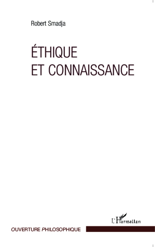 ebook cover of Éthique et connaissance, by Robert Smadja