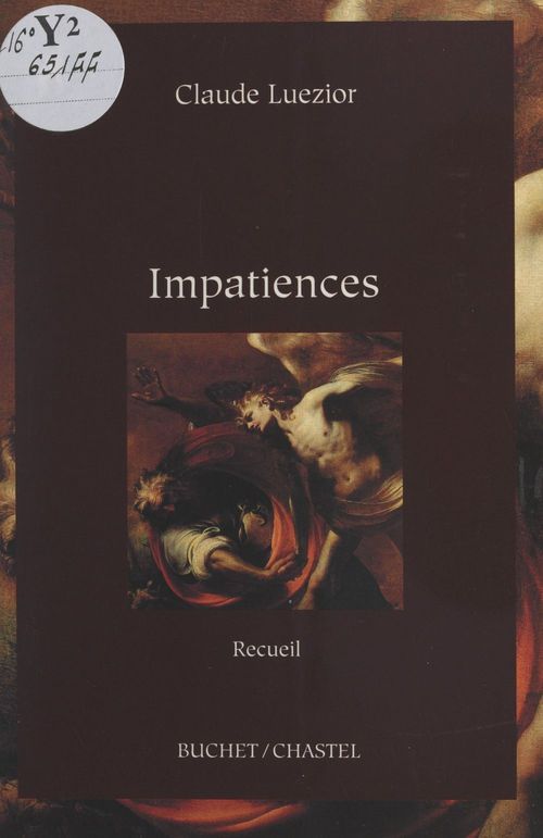 Couverture ebook de Impatiences, de Claude Luezior