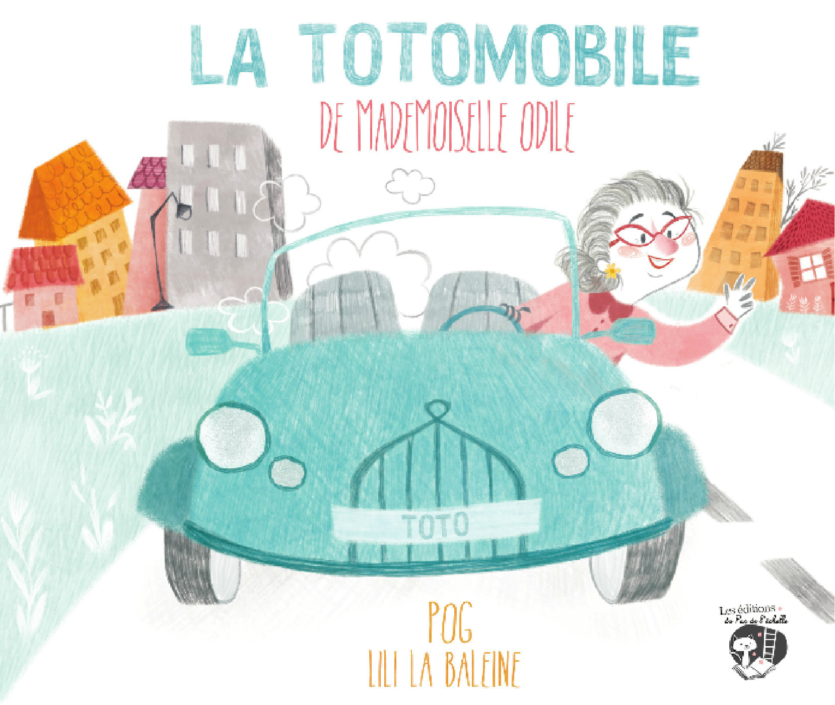 ebook cover of La totomobile de mademoiselle Odile, by Pog