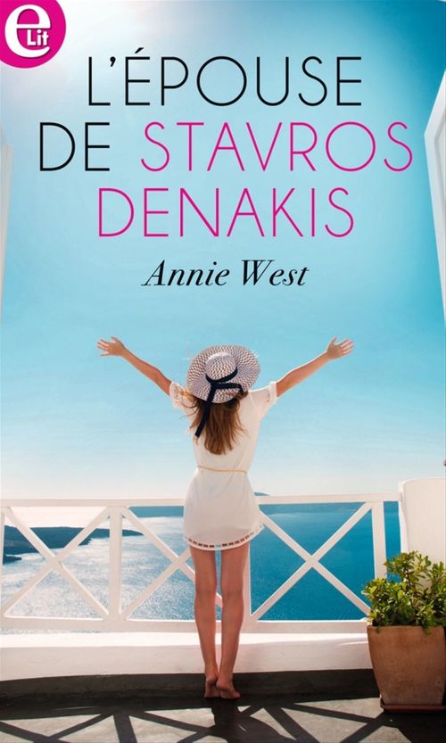 Couverture ebook de L'épouse de Stavros Denakis, de Annie West