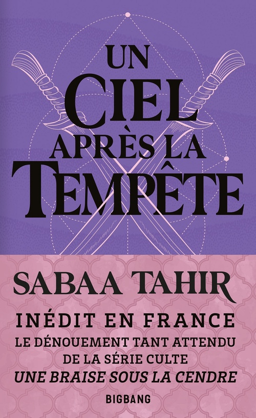 ebook cover of Une braise sous la cendre, T4 : Un ciel après la tempête, by Sabaa Tahir