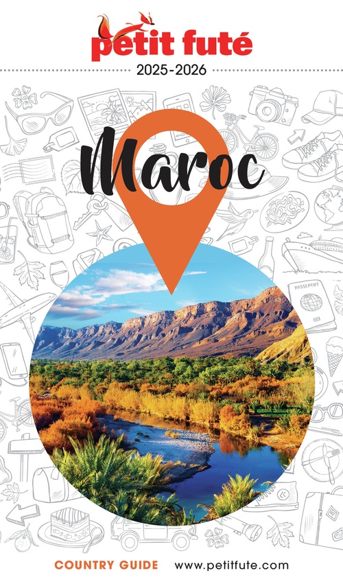 ebook cover of Guide Maroc 2025 Petit Futé, by Dominique Auzias, Jean-Paul Labourdette