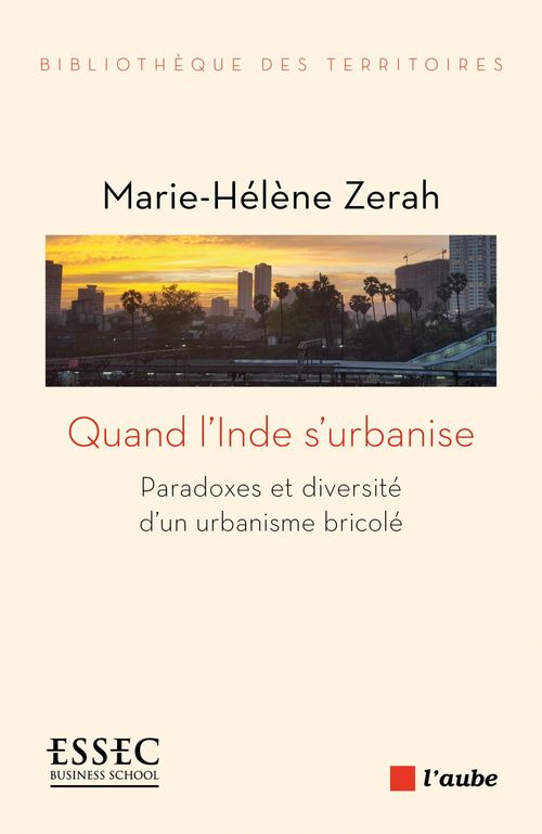 Couverture ebook de Quand l'Inde s'urbanise, de Marie-Helene Zerah