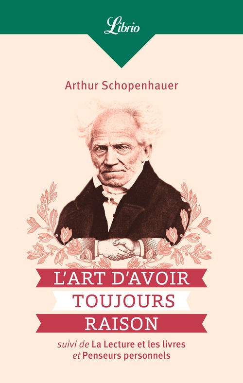 ebook cover of L'art d'avoir toujours raison, by Arthur Schopenhauer