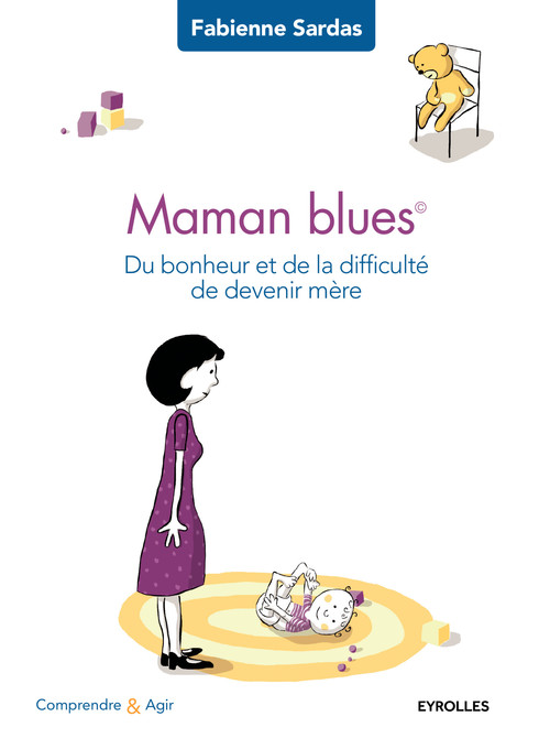 ebook cover of Maman blues, by Fabienne Sardas