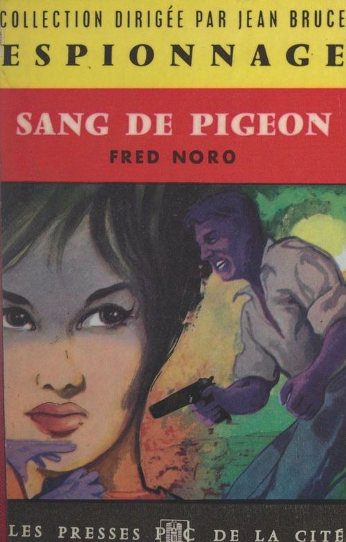 Couverture ebook de Sang de pigeon, de Fred Noro