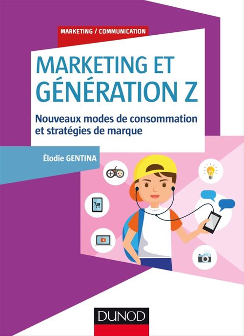 ebook cover of Marketing et Génération Z, by Elodie Gentina