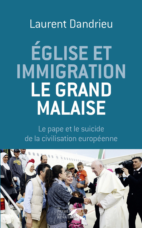 Couverture ebook de Eglise et immigration : le grand malaise, de Laurent Dandrieu