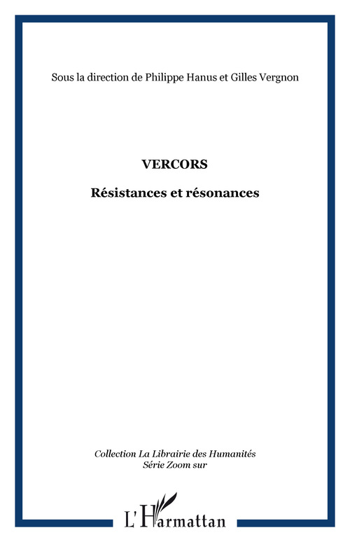 Couverture ebook de Vercors, de Philippe Hanus, Gilles Vergnon