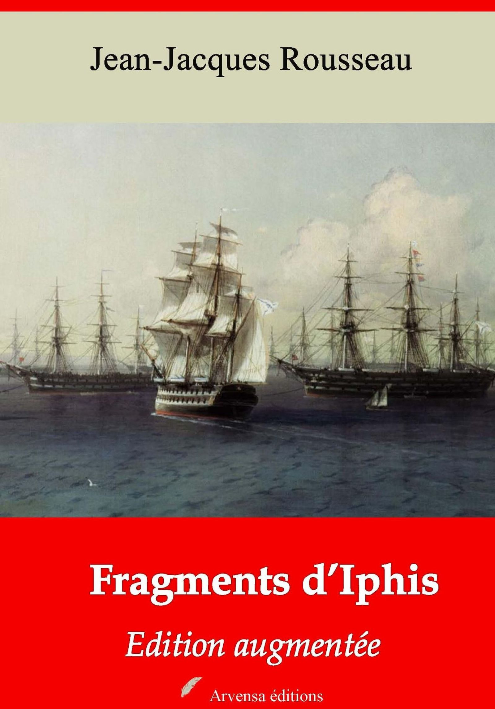Couverture ebook de Fragments d´Iphis - suivi d'annexes, de Jean-Jacques Rousseau