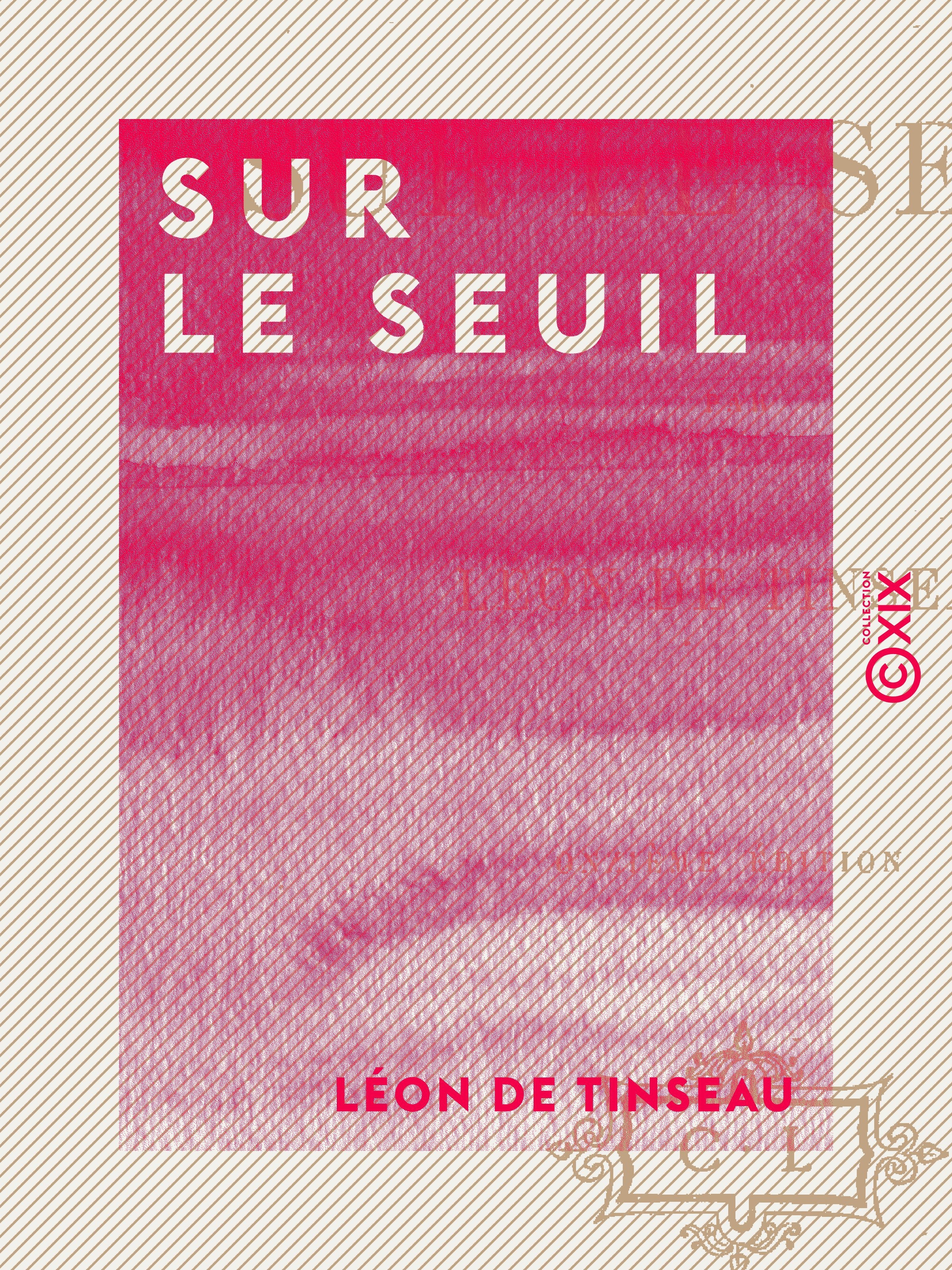 ebook cover of Sur le seuil, by Leon De Tinseau