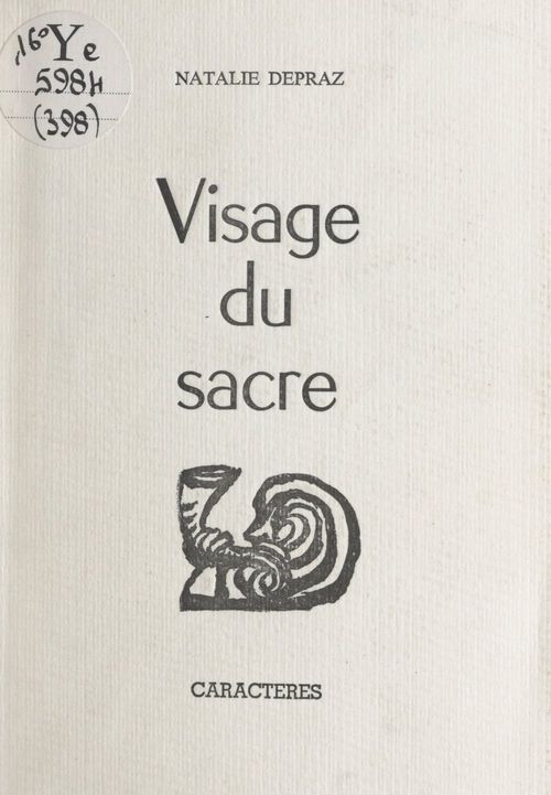 Couverture ebook de Visage du sacre, de Natalie Depraz