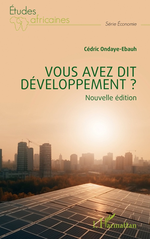ebook cover of Vous avez dit développement ?, by Cédric Ondaye-Ebauh