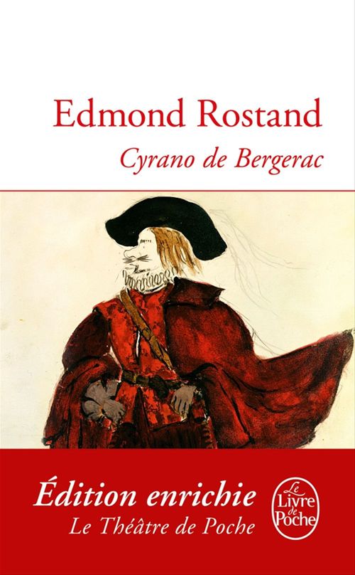 ebook cover of Cyrano de Bergerac, by Edmond Rostand