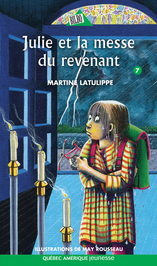 Couverture ebook de Julie 07 - Julie et la messe du revenant, de Martine Latulippe