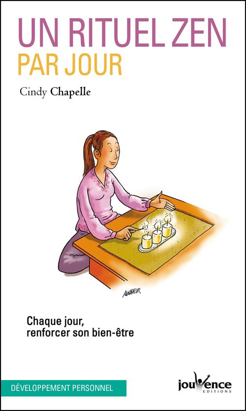ebook cover of Un rituel zen par jour, by Cindy Chapelle