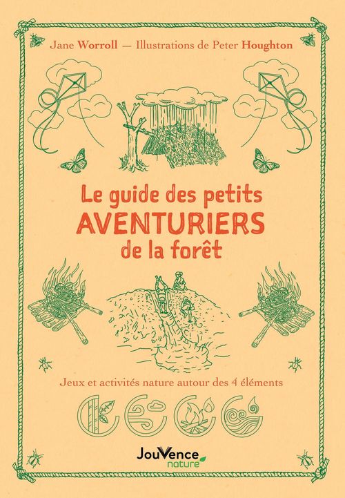 ebook cover of Le guide des petits aventuriers de la forêt, by Peter Houghton, Jane Worroll