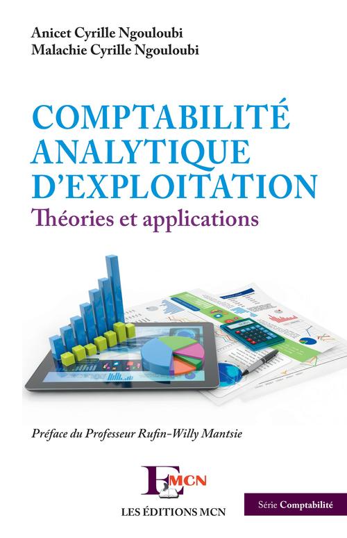 Couverture ebook de Comptabilité analytique d'exploitation, de Anicet cyrille Ngouloubi, Malachie Cyrille Roson Ngouloubi