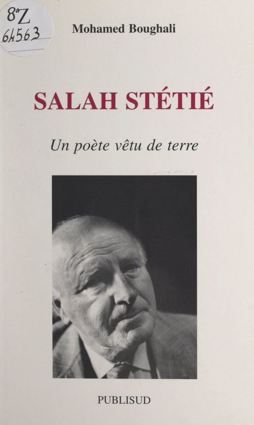 Couverture ebook de Salah Stétié, de Mohamed Boughali