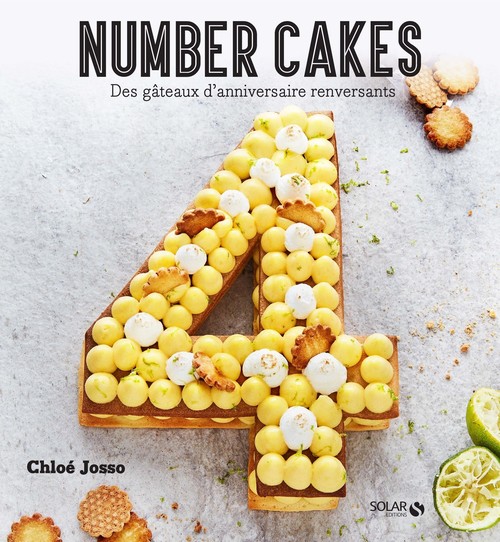 Couverture ebook de Number cakes - Des gâteaux d'anniversaire renversants, de Anne Bergeron, Chloé Josso