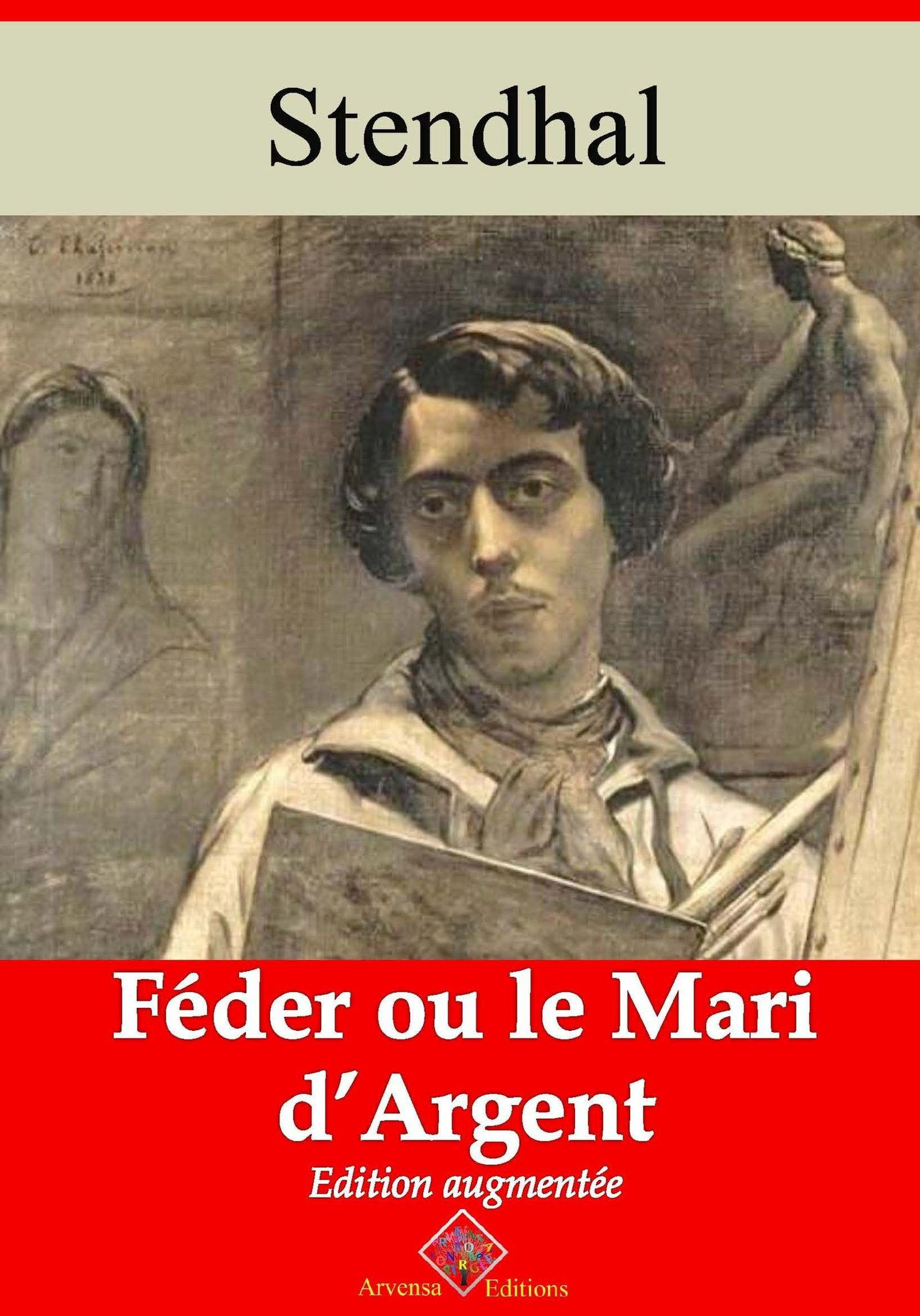 Couverture ebook de Féder ou le Mari d´argent - suivi d'annexes, de Stendhal