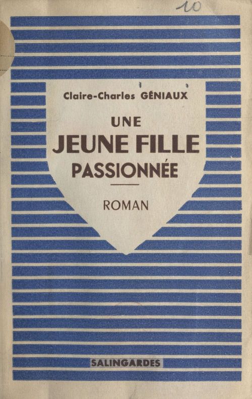 Couverture ebook de Une jeune fille passionnée, de Claire-Charles Geniaux