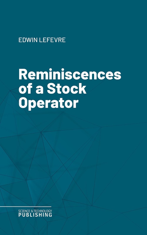 ebook cover of Reminiscences of a Stock Operator, by Lefevre