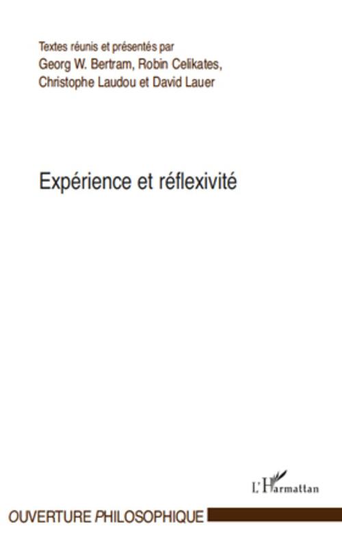 Couverture ebook de Expérience et réflexivité, de Collectif