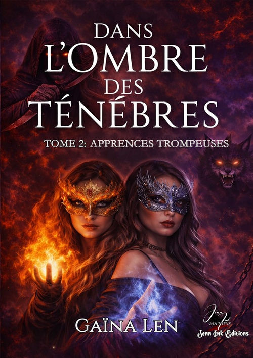 Couverture ebook de Dans l'ombre des ténèbres #2, de Angeles Loup