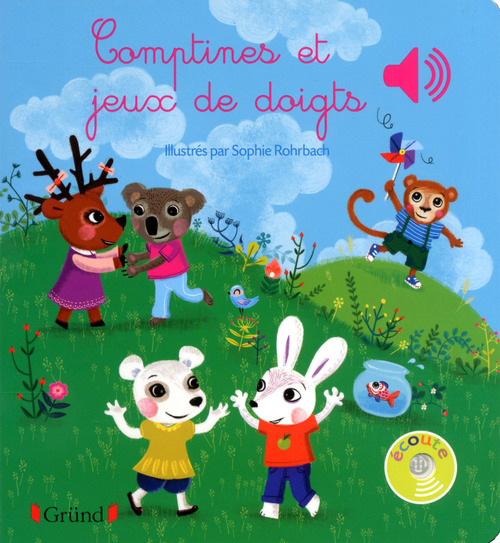 ebook cover of Comptines et jeux de doigts, by Sophie Rohrbach
