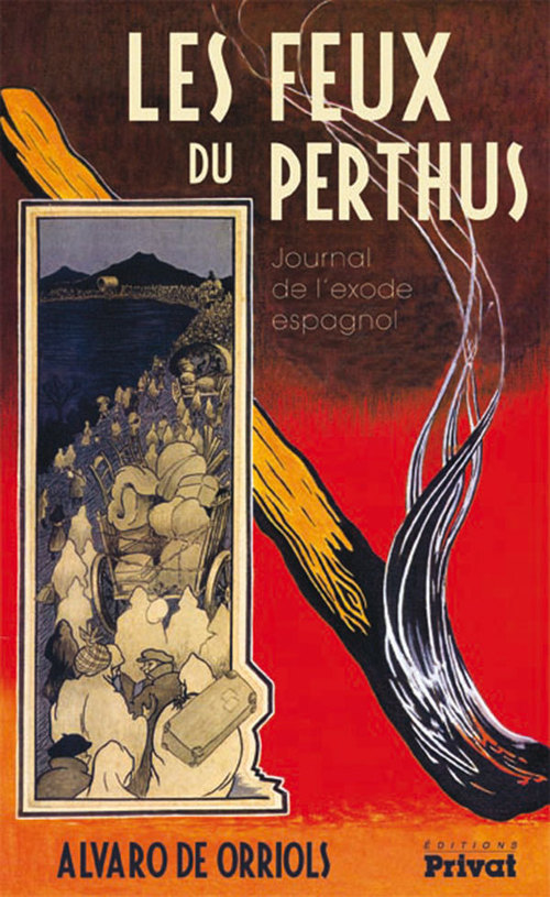 ebook cover of Les feux du Perthus, by Alvaro de Orriols