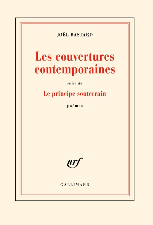 Couverture ebook de Les couvertures contemporaines / Le principe souterrain, de Joël Bastard