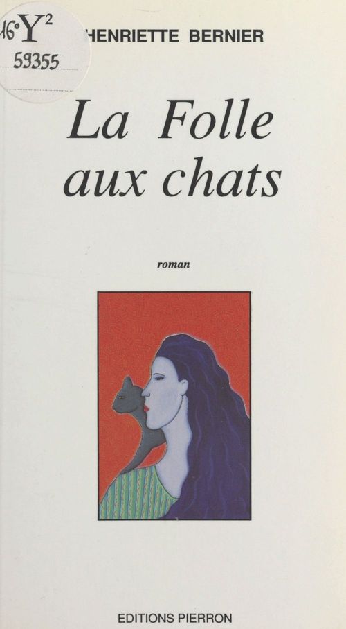 Couverture ebook de La folle aux chats, de Bernier