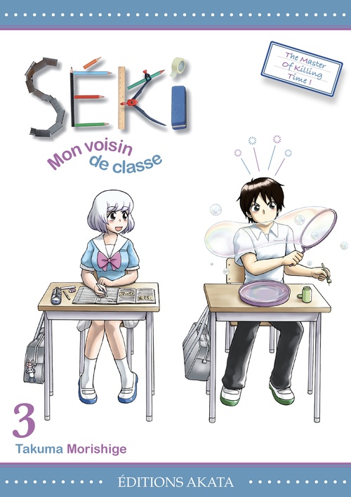 ebook cover of Séki, mon voisin de classe - Tome 3, by Takuma Morishige