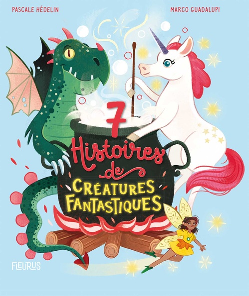 ebook cover of 7 histoires de créatures fantastiques, by Collectif
