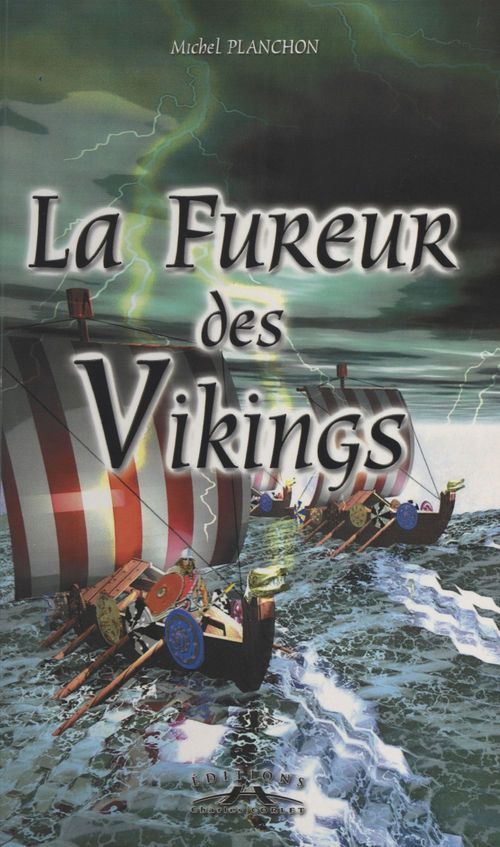 ebook cover of La Fureur des Vikings, by Michel Planchon
