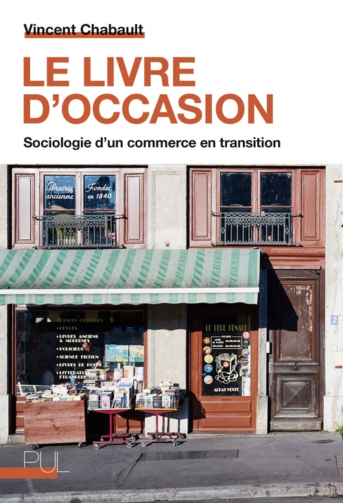 Couverture ebook de Le livre d'occasion, de Vincent Chabault