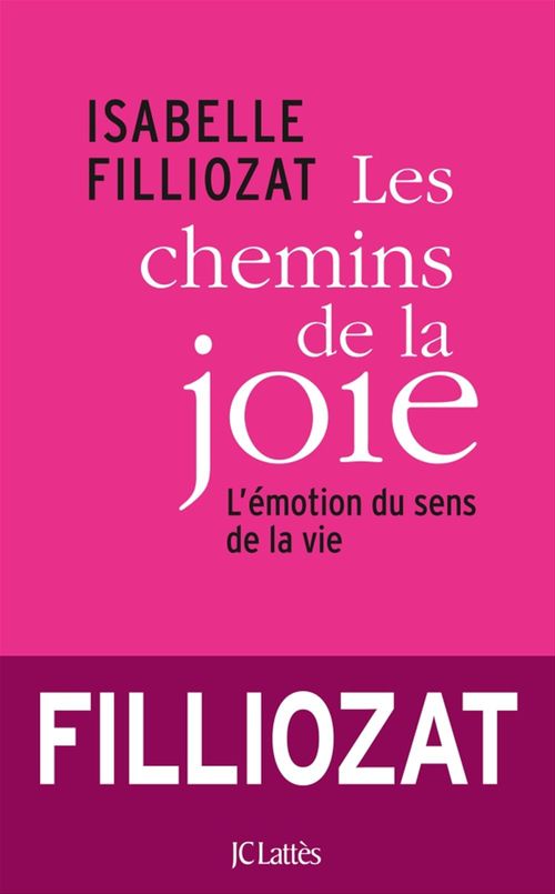 Couverture ebook de Les chemins de la joie, de Isabelle Filliozat
