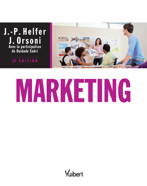 ebook cover of Marketing, by Jean-Pierre Helfer, Jacques Orsoni