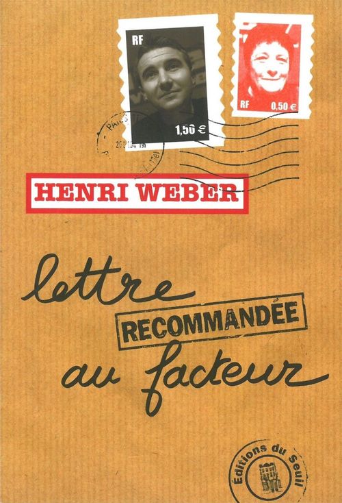 Couverture ebook de Lettre recommandée au facteur, de Weber Henri
