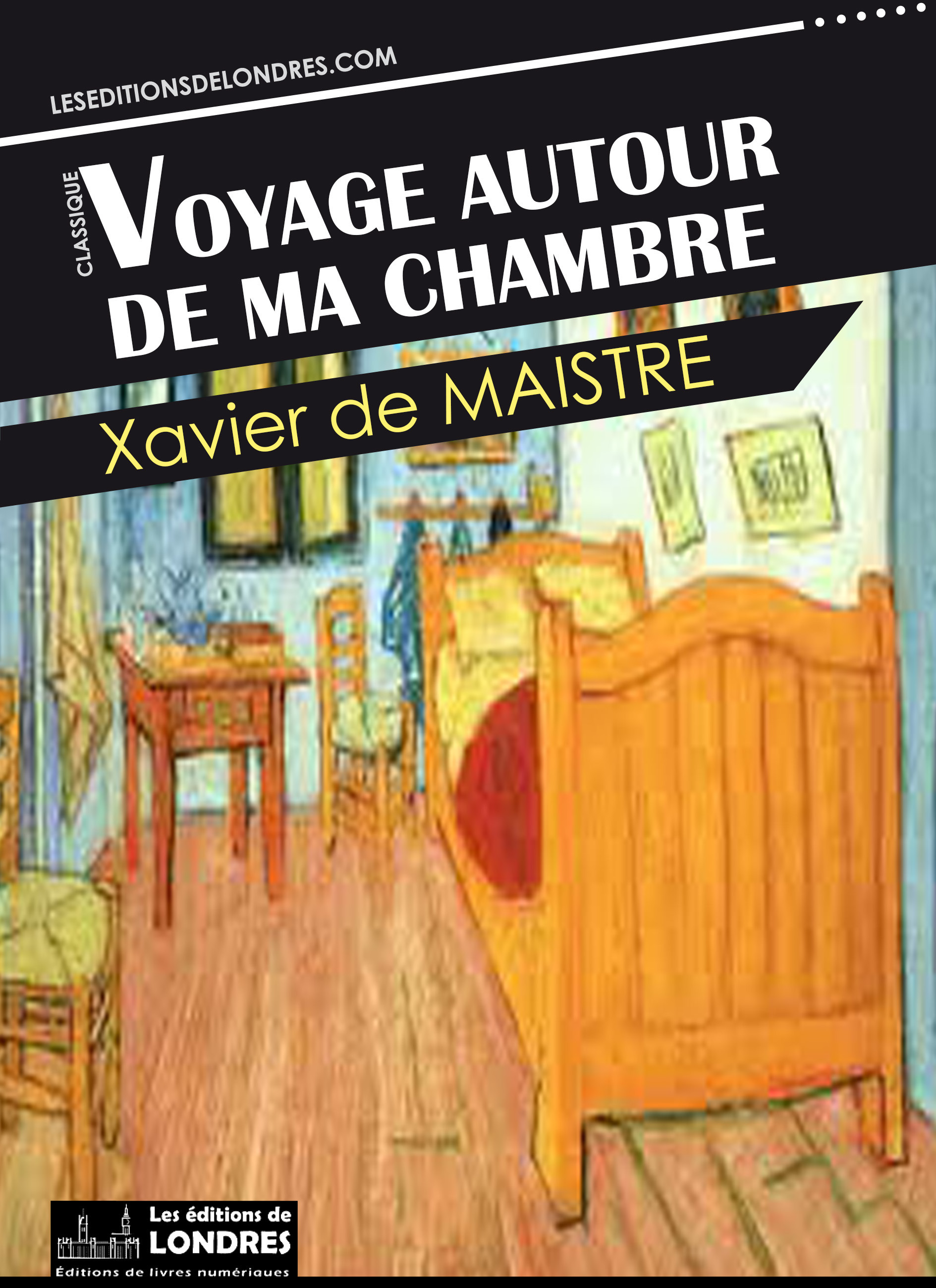 ebook cover of Voyage autour de ma chambre, by Xavier de Maistre