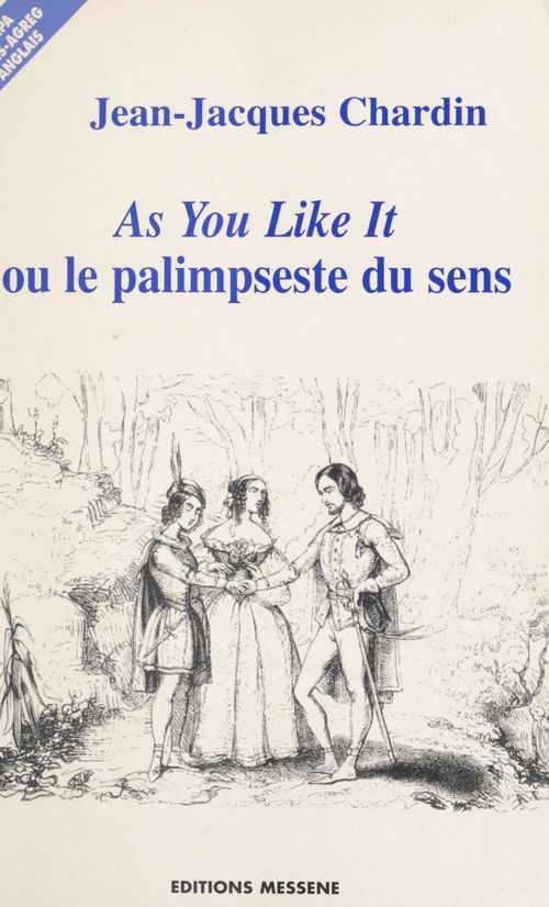 Couverture ebook de «As you like it», de William Shakespeare, de Jean-Jacques Chardin