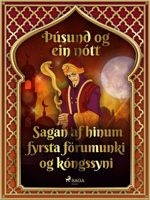 Couverture ebook de Sagan af hinum fyrsta förumunki og kóngssyni (Þúsund og ein nótt 30), de -  Ymsir
