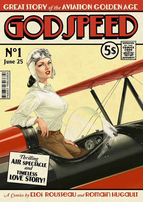 ebook cover of GODSPEED 1/4, by Romain Hugault