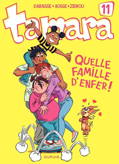 Couverture ebook de Tamara - Tome 11 - Quelle famille d'enfer !, de Zidrou, Bosse, Christian Darasse